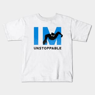 Mens IM Unstoppable Swimming Kids T-Shirt